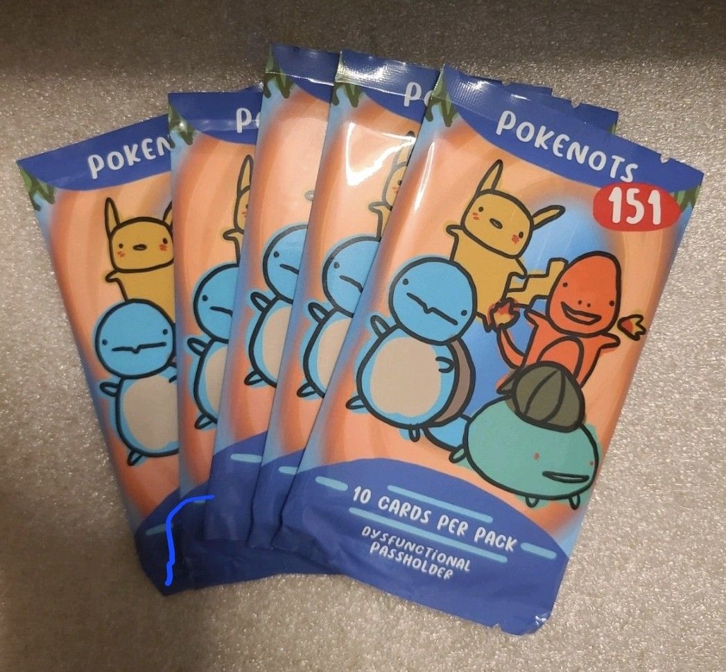 pokemon parody cards Gojimon Parody Card Pack