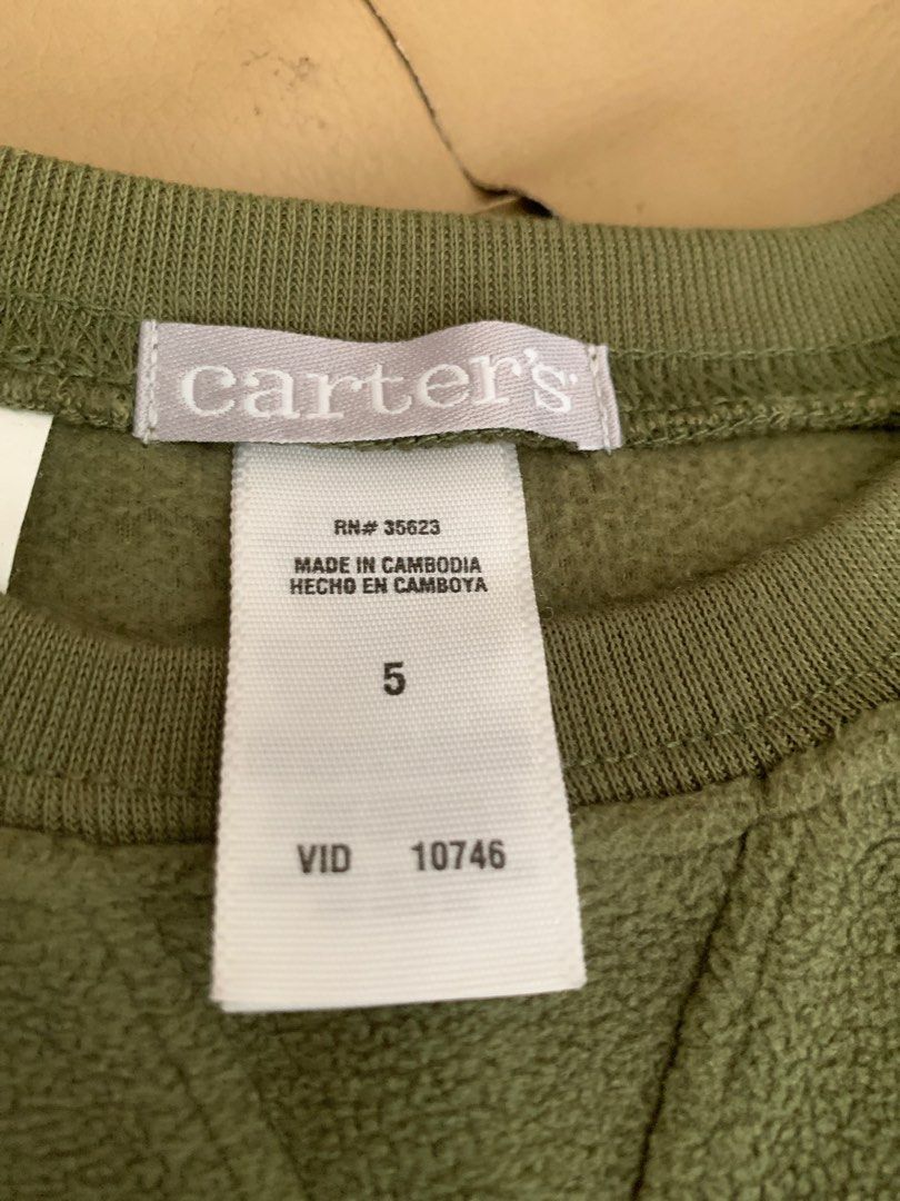Pullover (Category: Babies & Kids Fashion) located in Singapore. Submitted by fluffy0911 (Listing ID 1362874280, Image 3). Description: Oshkosh size 2 (oversize) Carter’s size 5 $3.00 each .