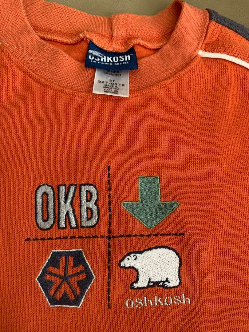 Pullover (Category: Babies & Kids Fashion) located in Singapore. Submitted by fluffy0911 (Listing ID 1362874280, Image 5). Description: Oshkosh size 2 (oversize) Carter’s size 5 $3.00 each .