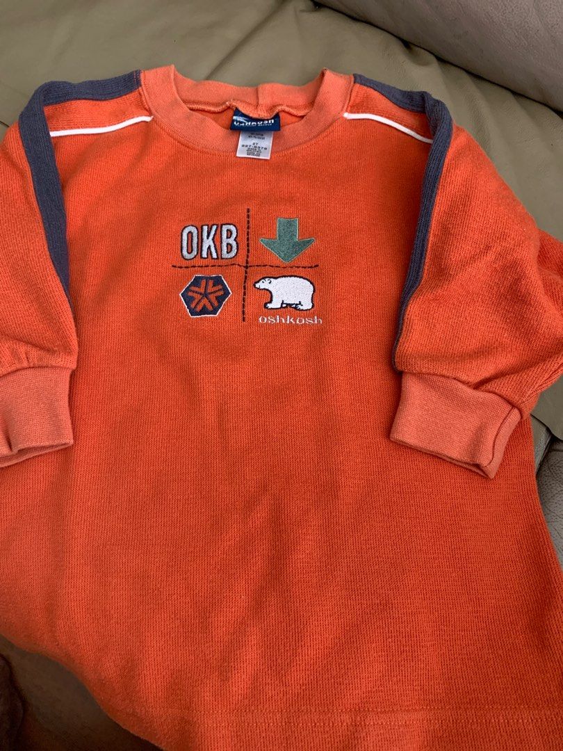 Pullover (Category: Babies & Kids Fashion) located in Singapore. Submitted by fluffy0911 (Listing ID 1362874280, Image 4). Description: Oshkosh size 2 (oversize) Carter’s size 5 $3.00 each .