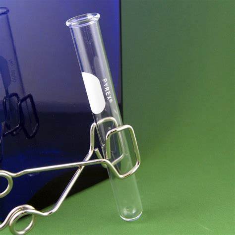 Pyrex 9800-13 13 X 100 mm Glass Test Tube with Rim (Pack of 6 ...