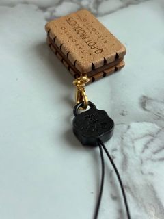 Q-Pot 絕版木製夾心餅乾吊飾日本製造64235807307011110