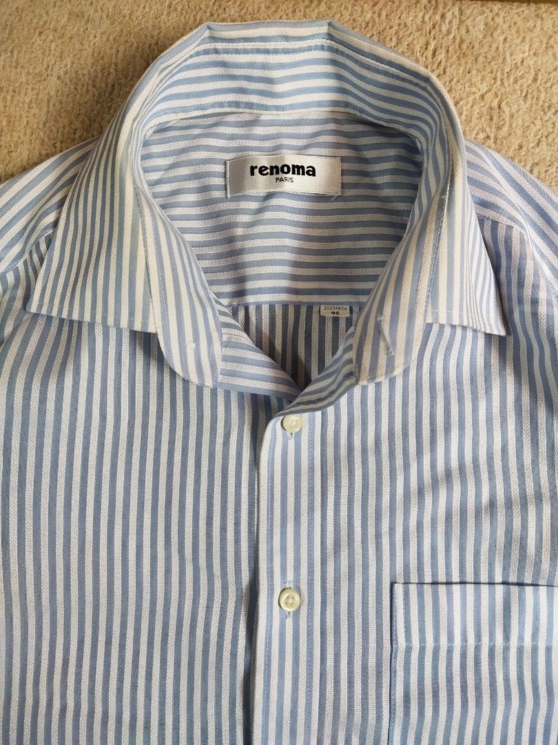 Renoma Paris (Category: Formal Shirts) located in Iloilo. Submitted by random_staff (Listing ID 1362921551, Image 2). Description: Renoma button down polo W 21 L 28.