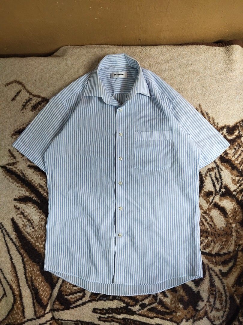 Renoma Paris (Category: Formal Shirts) located in Iloilo. Submitted by random_staff (Listing ID 1362921551, Image 1). Description: Renoma button down polo W 21 L 28.