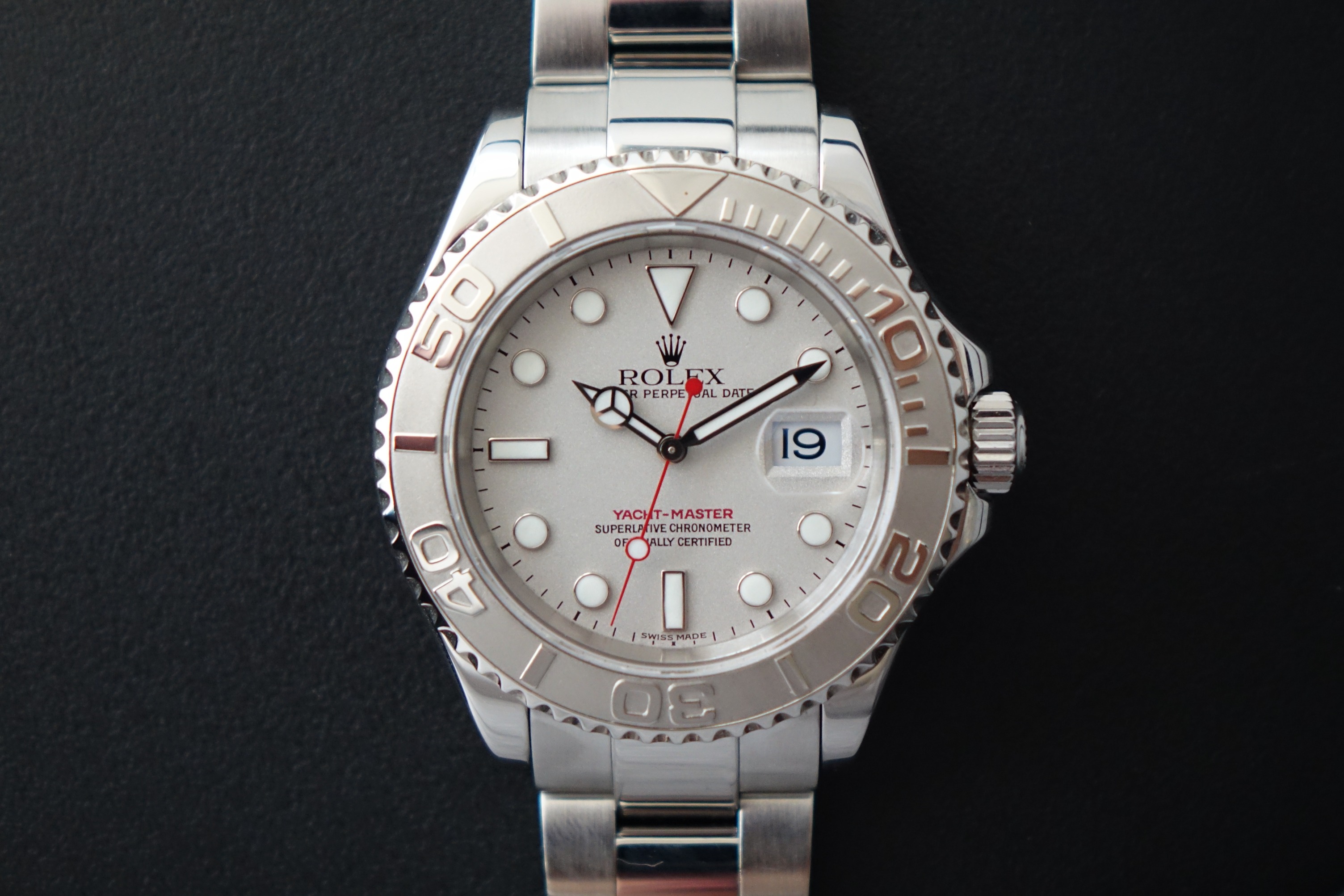 RCPO 2024 Rolex Yacht Master 40 16622 Platinum bezel full set, Luxury ...