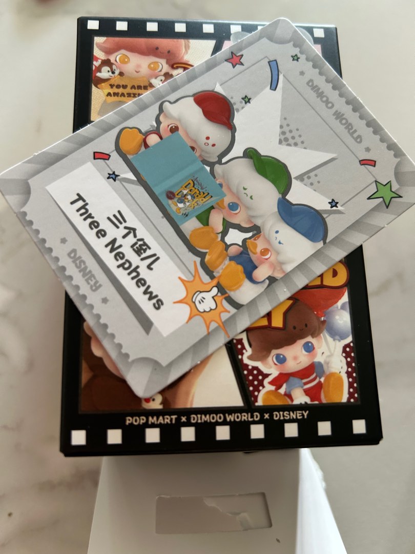Sealed foil instock authentic popmart dimoo world Disney Mickey - three ...
