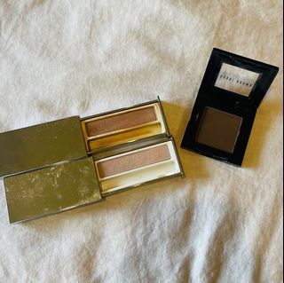 Take All! Original Bobbi Brown Mahogany and Clinique Satin Eyeshadows