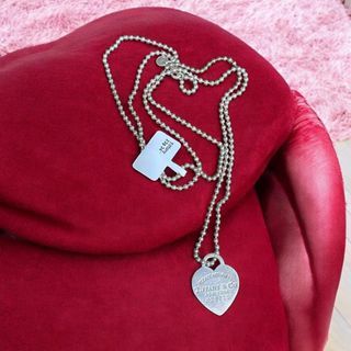 Tiffany & Co Silver Heart Necklace