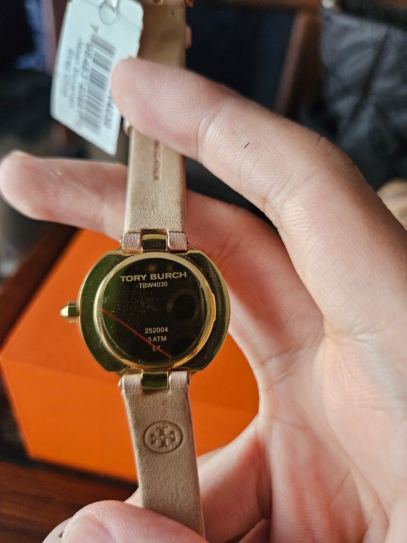 Tory Burch Reva double wrap leather strap watch (Category: Women's Watches) located in Paranaque City. Submitted by diegotilyo (Listing ID 1362915110, Image 3). Description: good day everyone! selling this tory Burch watch for only 3.3k watch is in excellent condition and barely used. if you have any questions, please feel free to message me. this watch is also Negotiable.😁.