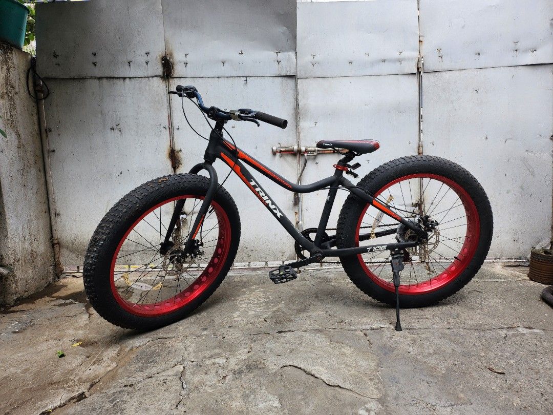 Trinx Fat Bike (Category: Bicycles) located in San Juan City. Submitted by angelgrit (Listing ID 1362900968, Image 1). Description: Trinx Fat Bike Size 26 Like new RFS No longer being used.