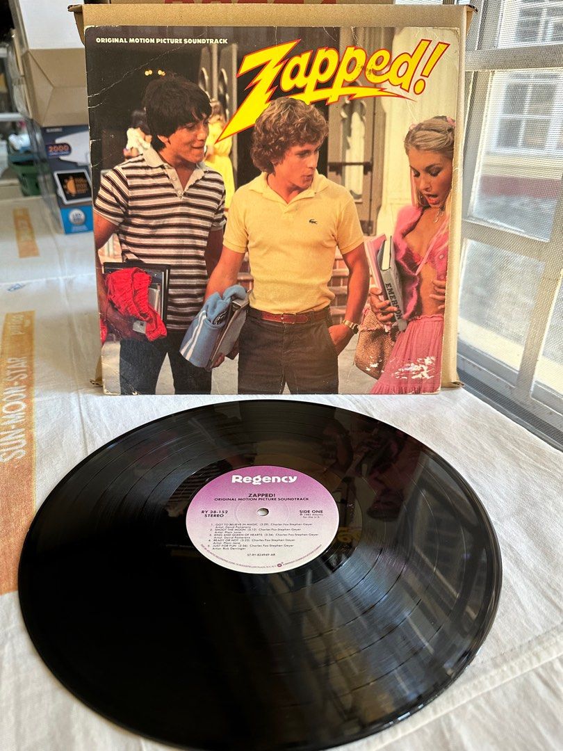 Zapped OST LP 1982 US Pressing Vinyl (Category: Vinyls) located in Las Pinas. Submitted by tophiers (Listing ID 1362879738, Image 3). Description: FS: ZAPPED OST LP Vinyl -Out of Print- 1982 Atlantic US Pressing Pls see condition of Vinyl on Photos Sellers Rating of Media: G to VG, Though there are no visual signs of scratches on surface of vinyl, one may encounter skipping and popcorn on playback. This is a part of buying a vintage and original 