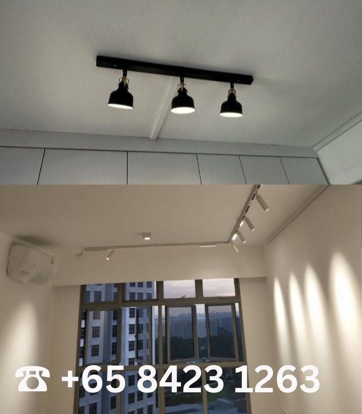 24/7 Electrician service| Light installation, LED light| cove light, drilling services | Electric Work |L-box, false ceiling62863076553473114