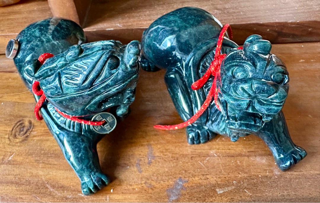 台灣墨玉貔貅，花蓮墨玉，台灣墨玉貔貅一對, 書籍、休閒與玩具