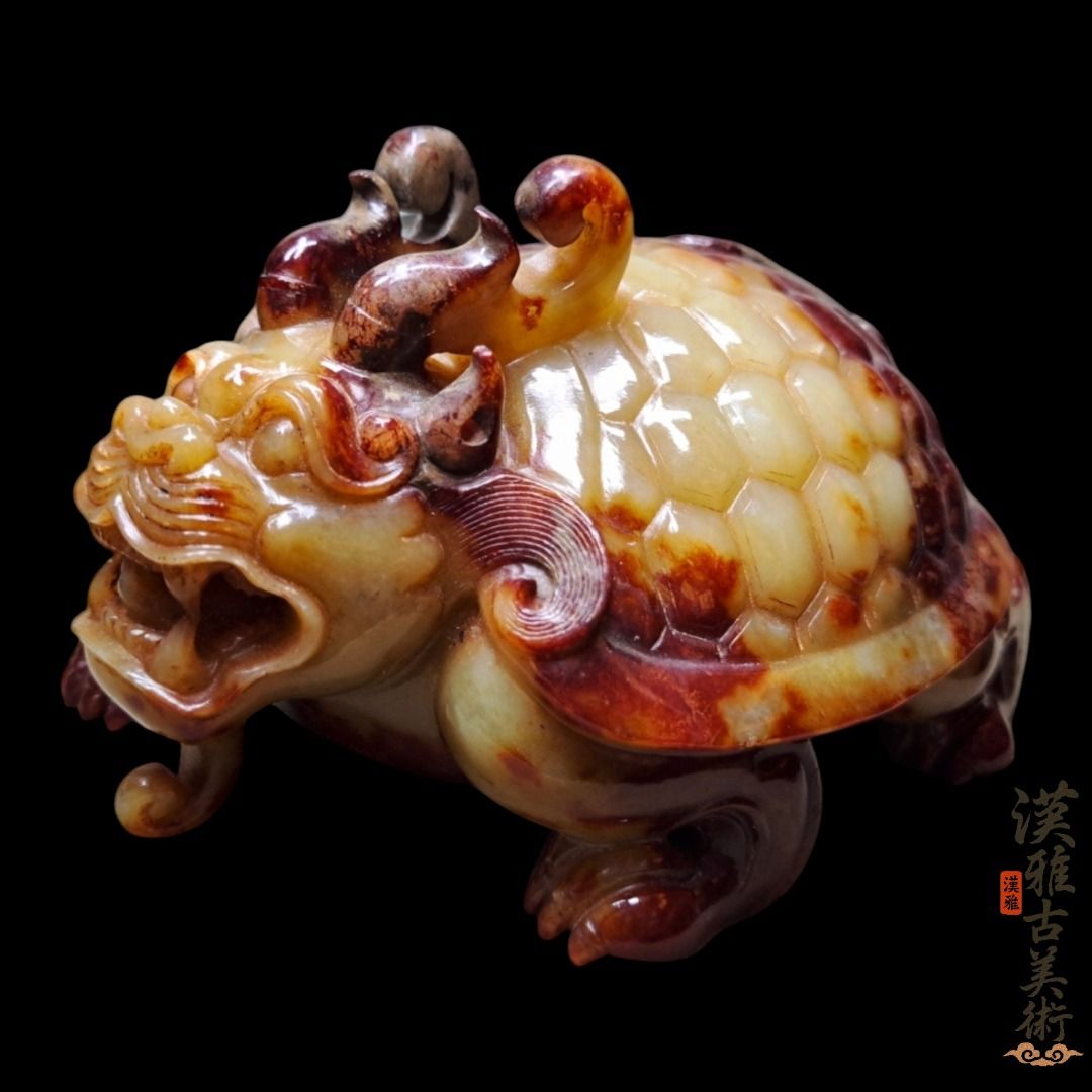 専用物 昔玉石雕刻 和田玉 2個同捆