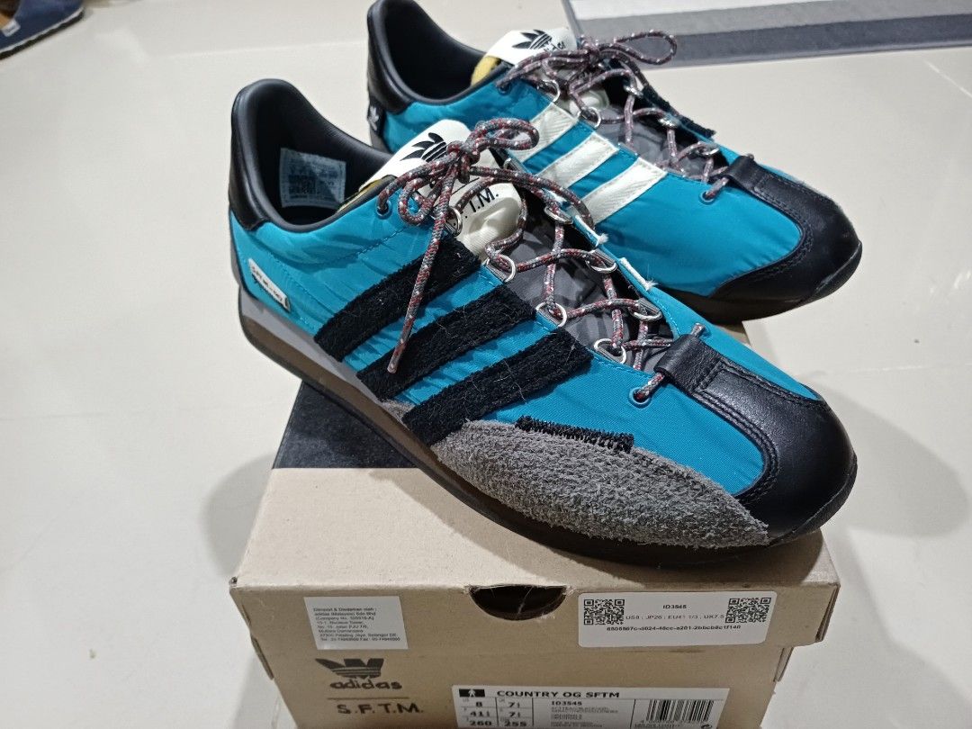 adidas gazelle silver green womens Adidas Mens Country Free Hiker HM Shoes 'Green' – Extra Butter main image 0