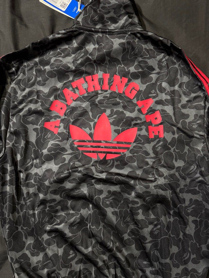 Adidas x BAPE Firebird Track Top, Men's Fashion, Coats, Jackets