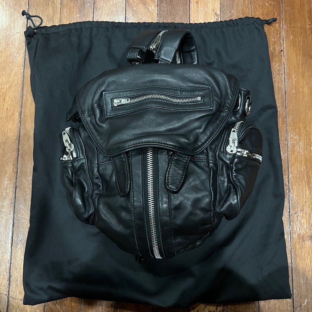 Alexander Wang Backpack (Category: Backpacks) located in Mandaluyong City. Submitted by mtotc (Listing ID 1363045802, Image 1). Description: Alexander Wang Backpack - Bought this in NYC last 2019, in great condition since I barely used this one - With stuffing inside to maintain its shape - Comes with its own dust bag .