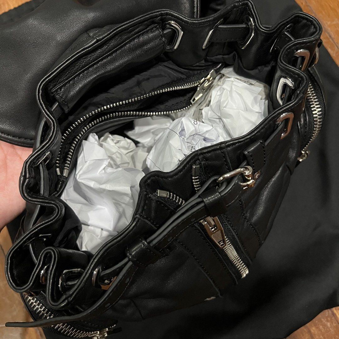 Alexander Wang Backpack (Category: Backpacks) located in Mandaluyong City. Submitted by mtotc (Listing ID 1363045802, Image 3). Description: Alexander Wang Backpack - Bought this in NYC last 2019, in great condition since I barely used this one - With stuffing inside to maintain its shape - Comes with its own dust bag .