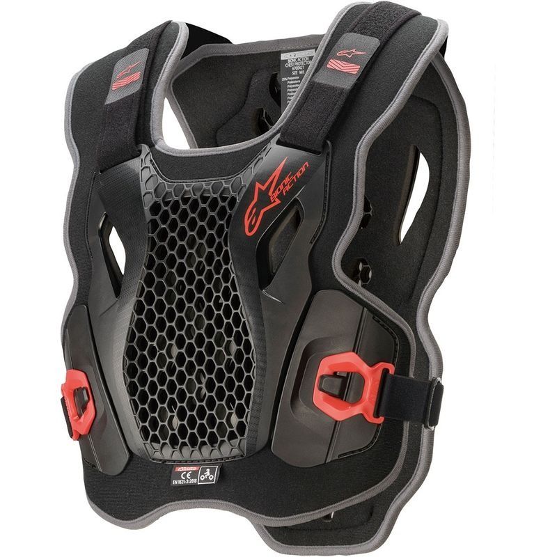 ALPINESTARS BIONIC ACTION CHEST PROTECTOR (Category: Other Sports Equipment and Supplies) located in Paranaque City. Submitted by webikephil62615 (Listing ID 1363064032, Image 1). Description: Product # C0943 Former Part Number: C0943(6700421-13-M/L) C0945(6700421-13-XL/XXL) Color: Black / Red **Alpinestars is a European specification apparel, so sizes are approximate. *There may be changes in product specifications due to the manufacturer's reas