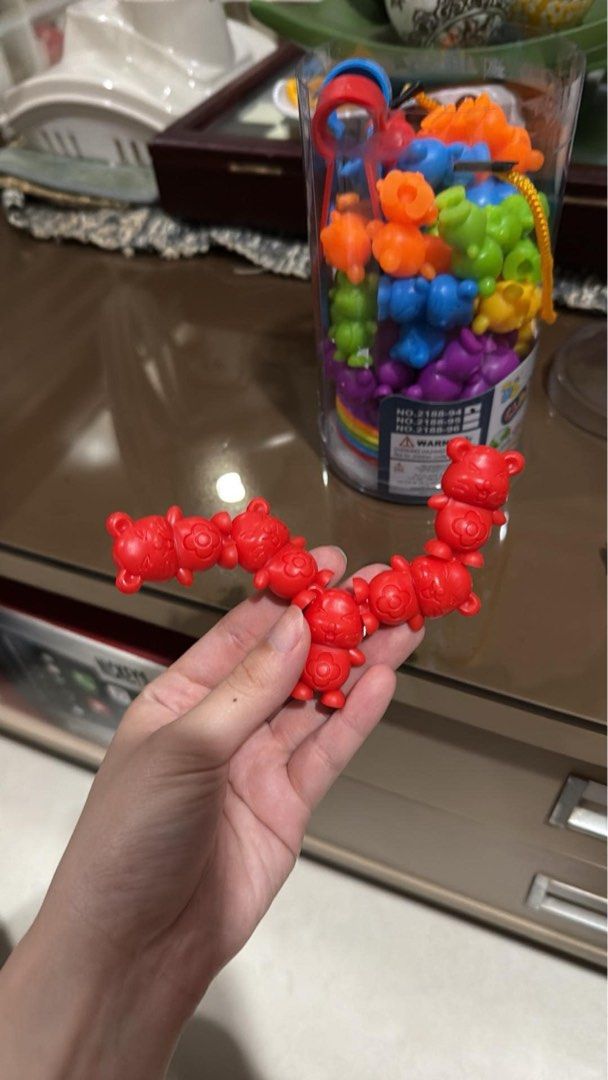 Bear sorting stacking toy (Category: Educational & Learning Toys) located in Mandaluyong City. Submitted by bubblesshop14 (Listing ID 1363093024, Image 3). Description: 20+ pcs available.