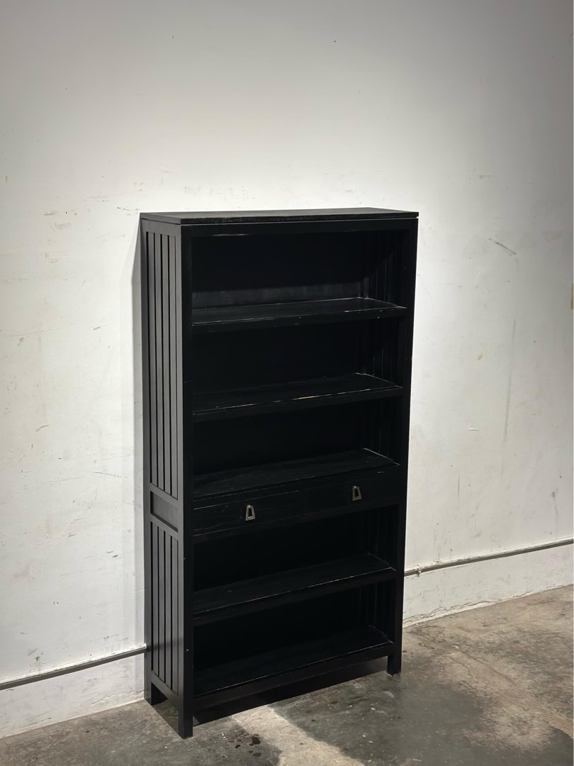 Black Display Rack, Furniture & Home Living, Furniture, Shelves ...
