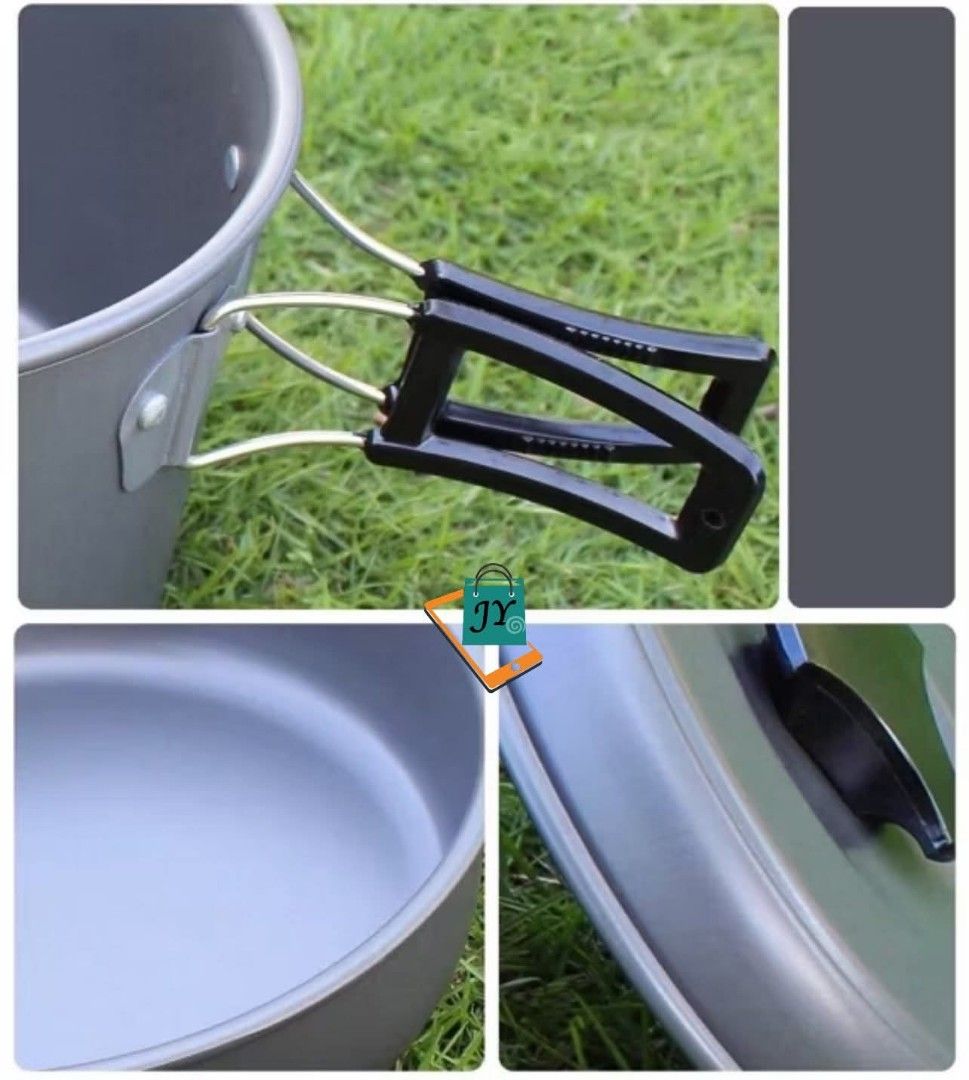 CAMPING COOKING SET (Category: Cookware & Accessories) located in Manila. Submitted by imeldacsantiago (Listing ID 1363160537, Image 2). Description: CAMPING COOKING SET CODE JUYA09282026 PRICE 800 CUT OFF OF ORDERS 11AM (SAME DAY DELIVERY WITHIN MANILA AREA) VIA GRAB, LALAMOVE MOP: COD (MANILA AREA, CAVITE,BULACAN NEXT DAY DELIVERY ) GCASH (MANILA, CAVITE, BULACAN AREA, SAME DAY DELIVERY) BDO REMITTANCE CENTERS PLS PM US FOR ORDERS AND INQUIRIES