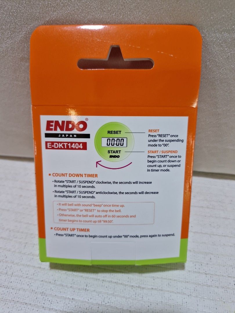 Digital kitchen timer (Category: Other Kitchen Appliances) located in Singapore. Submitted by mejk (Listing ID 1363156582, Image 1). Description: brand new in box with battery..