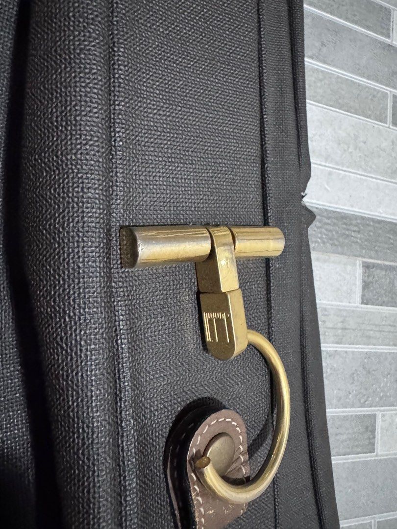 Dunhill suit bag . Vintage . (Category: Bags & Wallets) located in Singapore. Submitted by oioichina (Listing ID 1363008010, Image 2). Description: Vintage suit bag . Came with 3 hangers . Lost one . .
