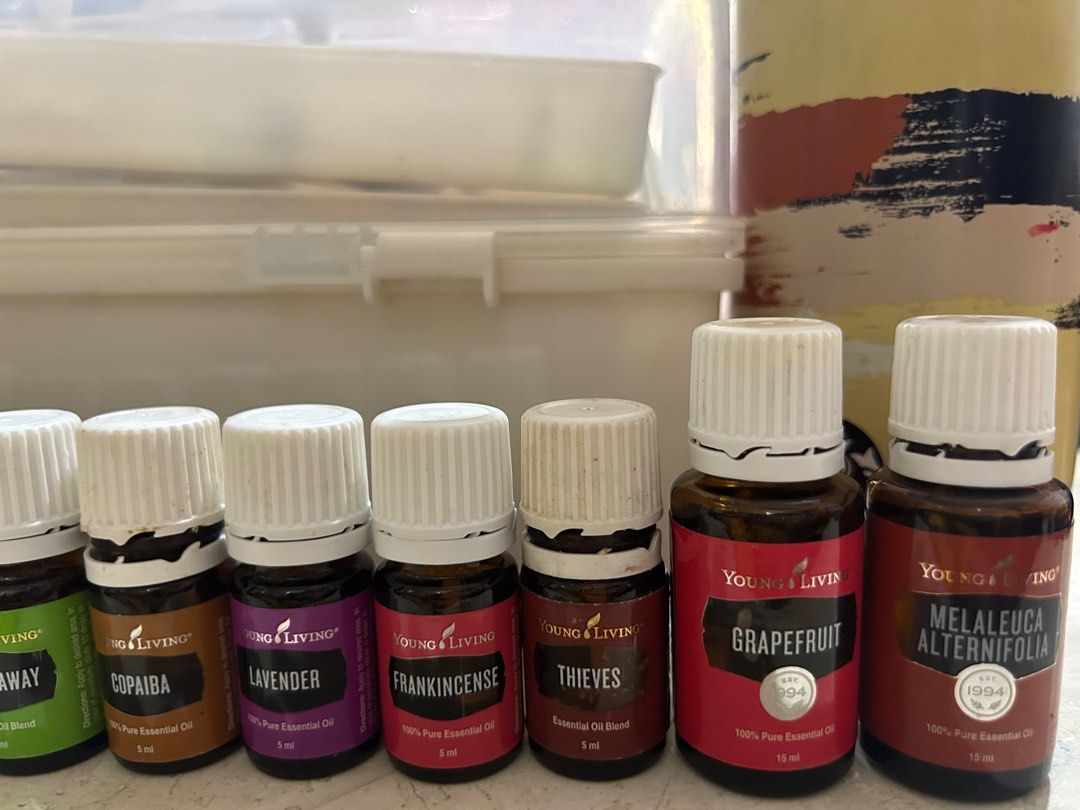 Essential Oil (Category: Fragrance & Deodorants) located in Manila. Submitted by eeckx (Listing ID 1363036497, Image 2). Description: Some are unopened while others are opened. Sobrang useful ng nga oils for sale. Kindly refer to the last photo. Prices are super low na din. If you have your own nego price let me know, I might consider din but not lowball naman pls. .