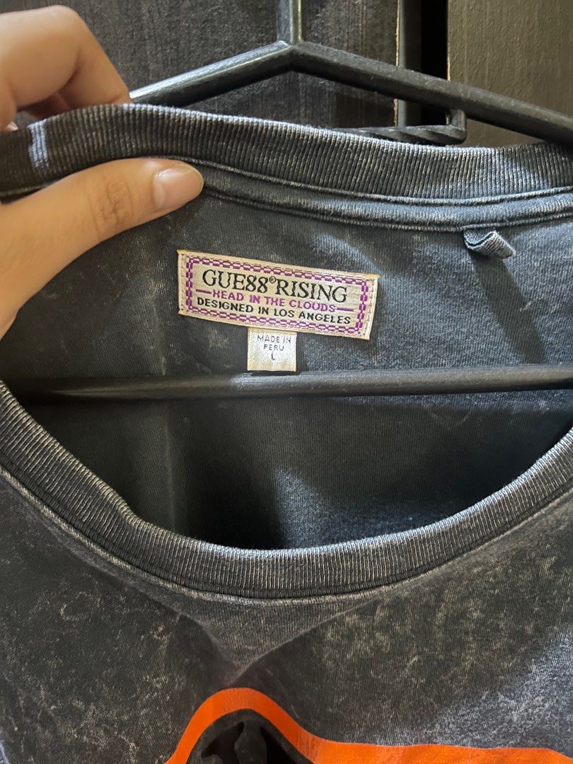 guess x 88rising shirt (Category: Tshirts & Polo Shirts ) located in Quezon City. Submitted by buymyclothessss (Listing ID 1363069404, Image 3). Description: - size : L - used 3 times - rfs : i looove this but it’s too big on me 🥲 MOP - gcash MOD - ggx - lalamove.