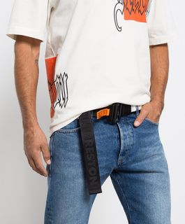 Heron preston belt outfit