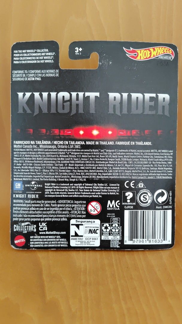 Hotwheels Premium Knight Rider Kitt Super Pursuit Mode Hot Wheels 2020 ...