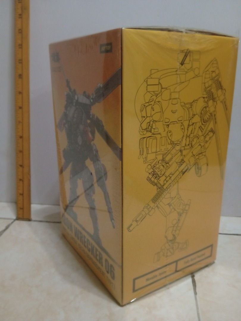 Iron Wrecker 06 Joytoy Robot (Category: Action & Battle Toys) located in Mandaluyong City. Submitted by arvin2026 (Listing ID 1363050157, Image 2). Description: Iron Wrecker 06 Bombardment Type by Joytoy Sealed Box Location: Mandaluyong/ Cubao Payment: via Gcash Pickup: via Lalamove Shipping: via LBC.