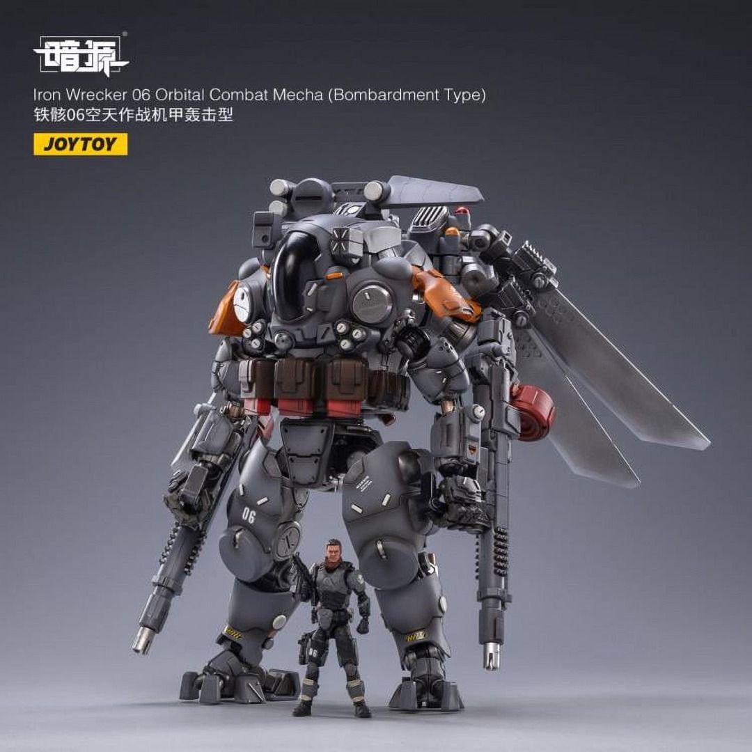 Iron Wrecker 06 Joytoy Robot (Category: Action & Battle Toys) located in Mandaluyong City. Submitted by arvin2026 (Listing ID 1363050157, Image 3). Description: Iron Wrecker 06 Bombardment Type by Joytoy Sealed Box Location: Mandaluyong/ Cubao Payment: via Gcash Pickup: via Lalamove Shipping: via LBC.