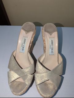 Jimmy Choo Beige wedges
