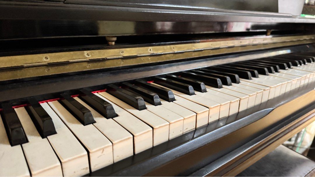 Lynberg Pianoforte - Upright Piano (Category: Musical Instruments) located in Caloocan City. Submitted by bycara (Listing ID 1363084526, Image 2). Description: Lynbeg Pianoforte Upright piano. In great condition, just needs tuning. MOP: Cash or GCASH Meet-up: North Caloocan City.