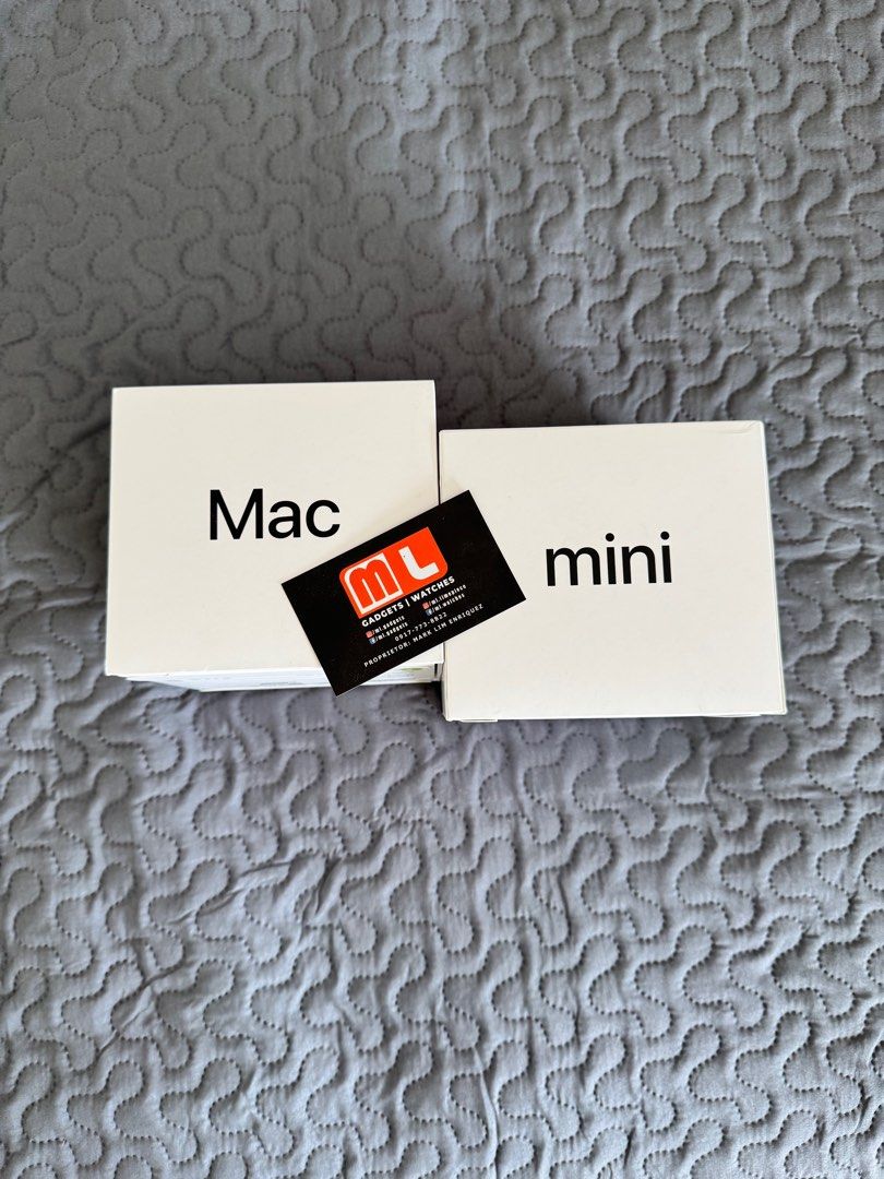 Mac Mini M4 (Category: Desktops) located in Makati City. Submitted by ml.gadgets (Listing ID 1363041257, Image 1). Description: On Hand! Mac Mini M4 16/512gb - 62,500 - Brand New and Sealed - 7 days shop replacement warranty - 1 year Apple warranty Mode of Transaction: 💵 C.O.D. | C.O.P. (Nationwide via LBC) 🏦 Bank | Online Transfer: (BDO, BPI, UNIONBANK, METROBANK, GCASH, MAYA) 💳Credit Card: (STRAIGHT | INSTALLMENT) ❌ NO Layaway ❌ NO Cash inst