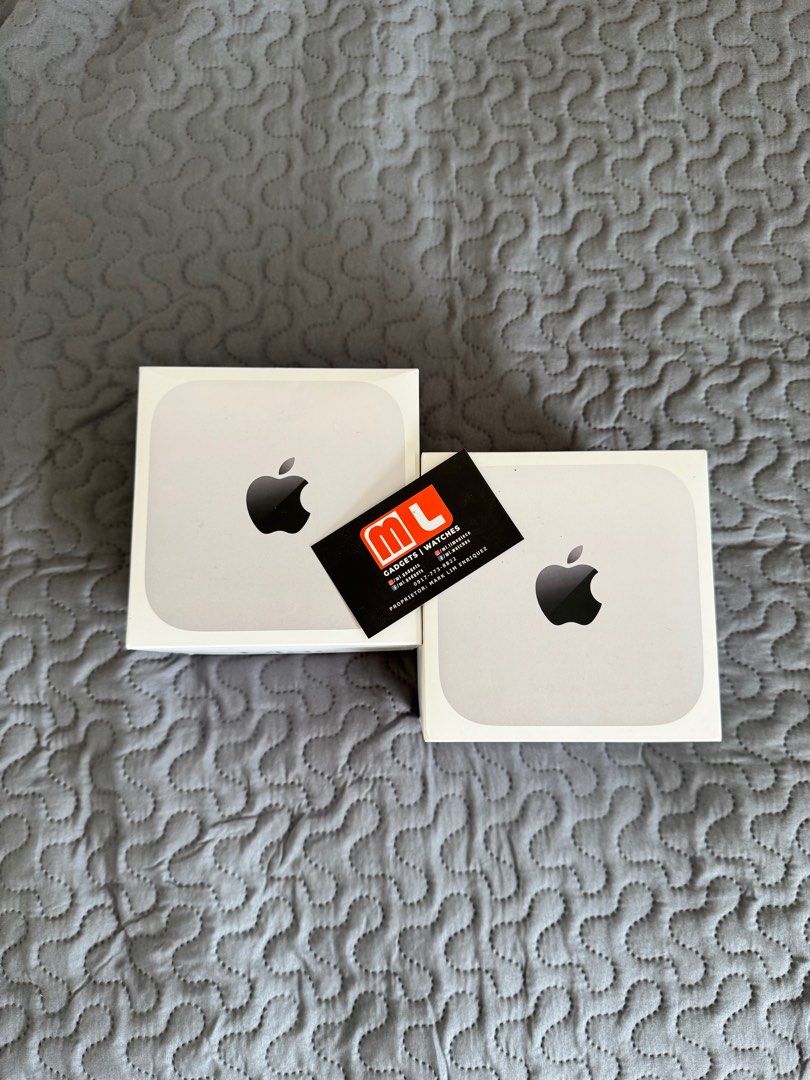 Mac Mini M4 (Category: Desktops) located in Makati City. Submitted by ml.gadgets (Listing ID 1363041257, Image 2). Description: On Hand! Mac Mini M4 16/512gb - 62,500 - Brand New and Sealed - 7 days shop replacement warranty - 1 year Apple warranty Mode of Transaction: 💵 C.O.D. | C.O.P. (Nationwide via LBC) 🏦 Bank | Online Transfer: (BDO, BPI, UNIONBANK, METROBANK, GCASH, MAYA) 💳Credit Card: (STRAIGHT | INSTALLMENT) ❌ NO Layaway ❌ NO Cash inst