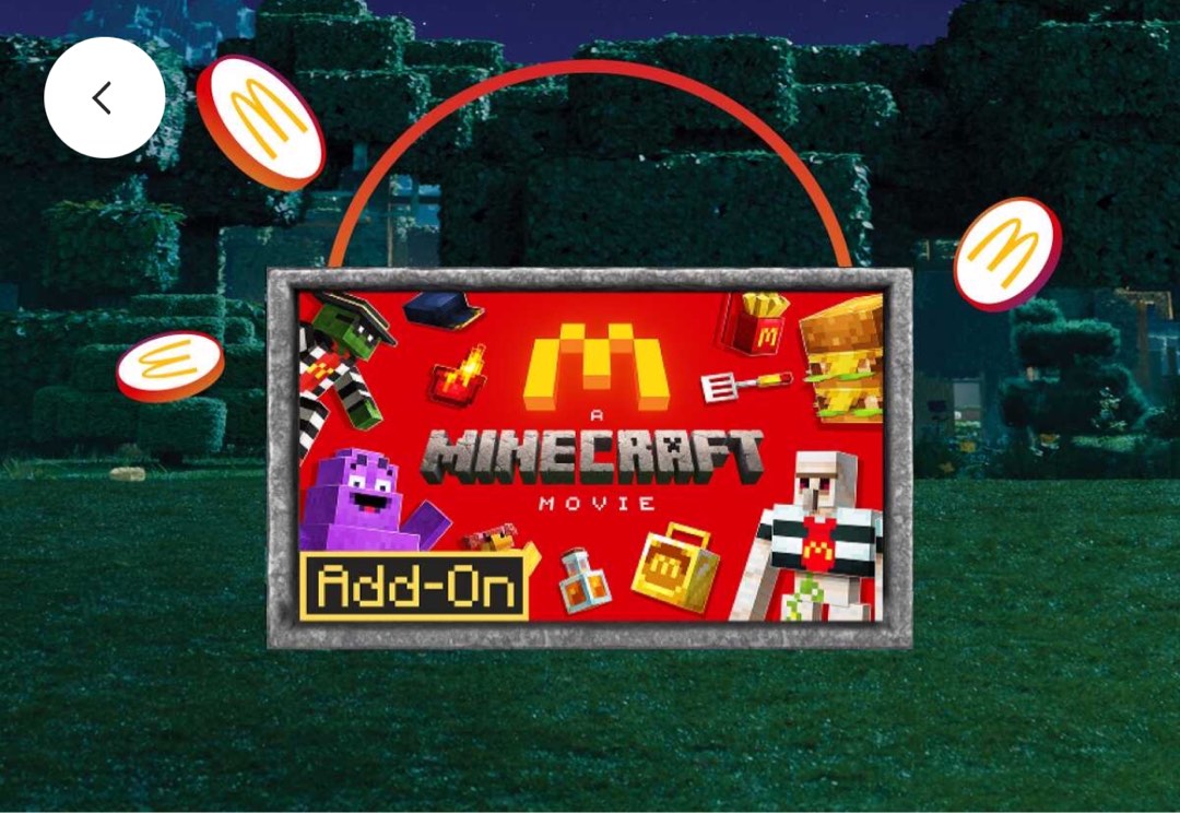 Mcdonald minecraft add on set, Hobbies & Toys, Toys & Games on Carousell