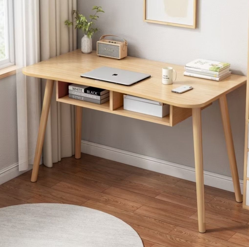 Nordic Style Wooden Study Desk Computer Table (Category: Office Furniture & Fixtures) located in Caloocan City. Submitted by plumahe3836266 (Listing ID 1363155105, Image 1). Description: wooden study table / office desk / computer table 80 x 40 x 73.5 CM RFS: relocation location: C. Fabrica, Meycauayan Bulacan .