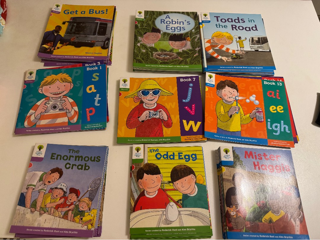 oxford reading tree phonics level 1-3, Hobbies & Toys, Books ...