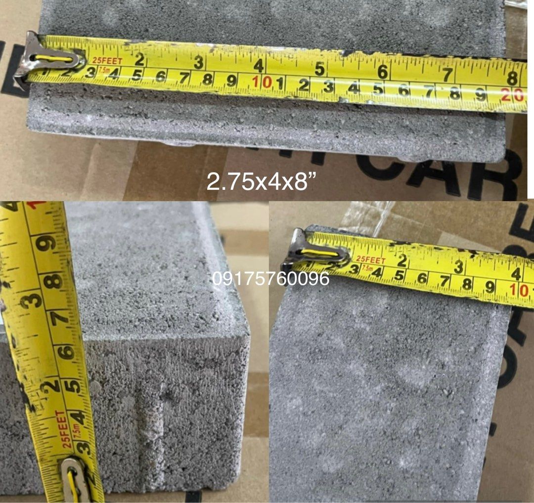 Pavers, paving blocks 2.75”x4x8” heavy-duty (Category: Construction & Building Materials) located in Santa Maria. Submitted by rcjoycestonetrading (Listing ID 1363033707, Image 2). Description: Sold per piece Please dm for inquiries Please also visit our profile for more products and materials. Salamat po.