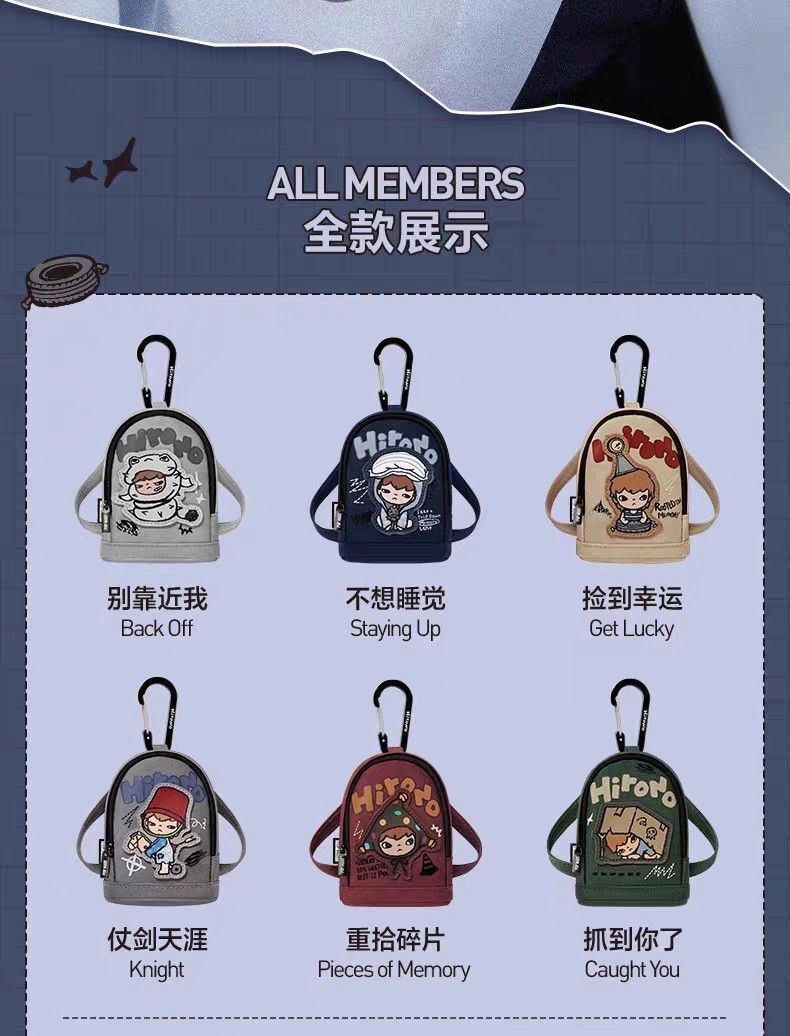 ポップマート ヒロノ ROOTED IN MEMORY ミニ バッグ Get Lucky - Hirono Rooted In Memory Mini Bag Series - Pop