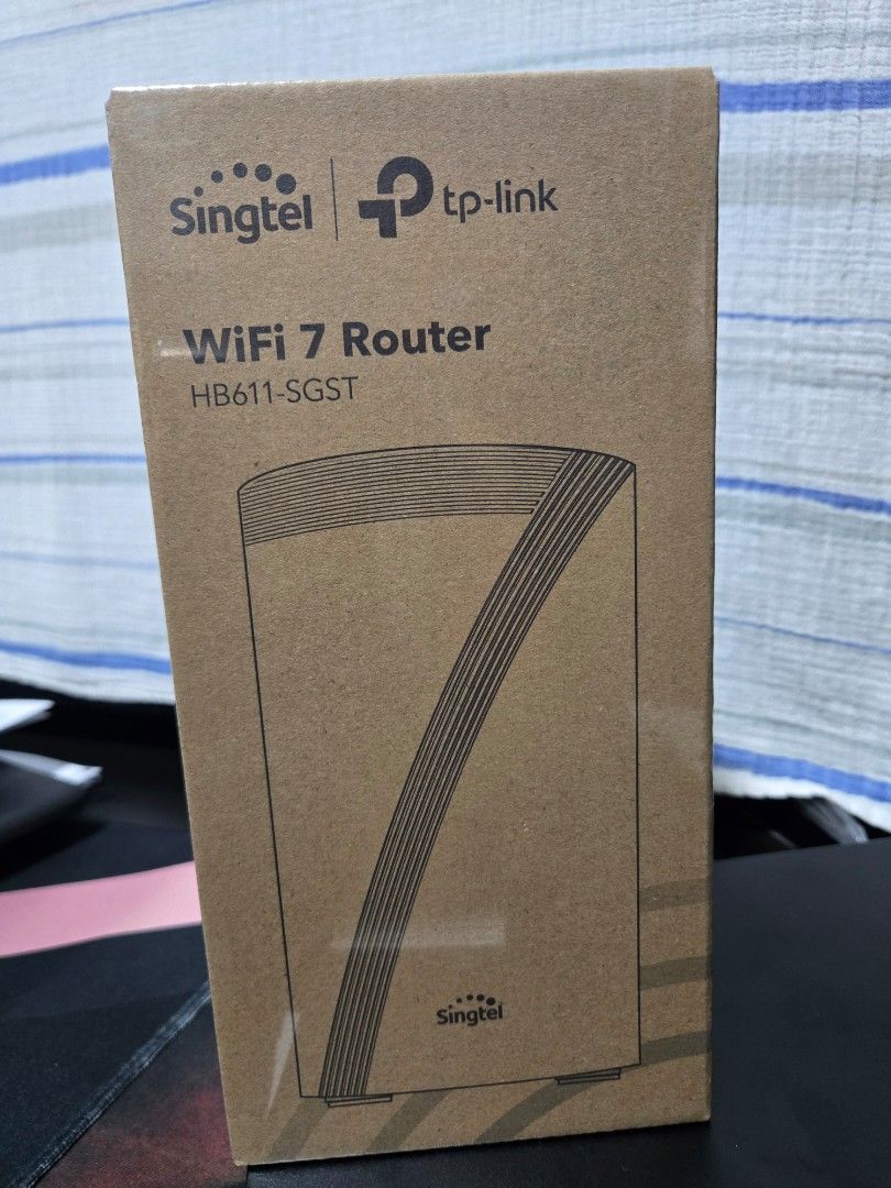 Singtel WiFi 7 Router (HB611-SGST), triband BE11000, dual 2.5G ports and  dual 1G ports, Computers & Tech, Parts & Accessories, Networking on  Carousell