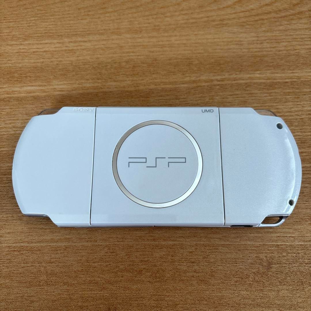 SONY PSP-3000 Pearl White Console (Category: Nintendo) located in Manila. Submitted by japan_treasure (Listing ID 1363023735, Image 3). Description: ## PSP-3000 Pearl White, with Manual and AC Adapter - Model: PSP-3000 - Color: Pearl White - Included: Manual, AC Adapter, Power Cable Thank you for viewing. The battery pack is missing, so functionality cannot be confirmed. Memory stick is not included..