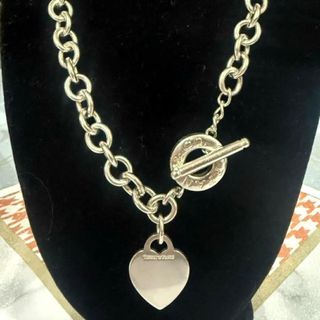 Tiffany & Co. Heart Toggle Necklace