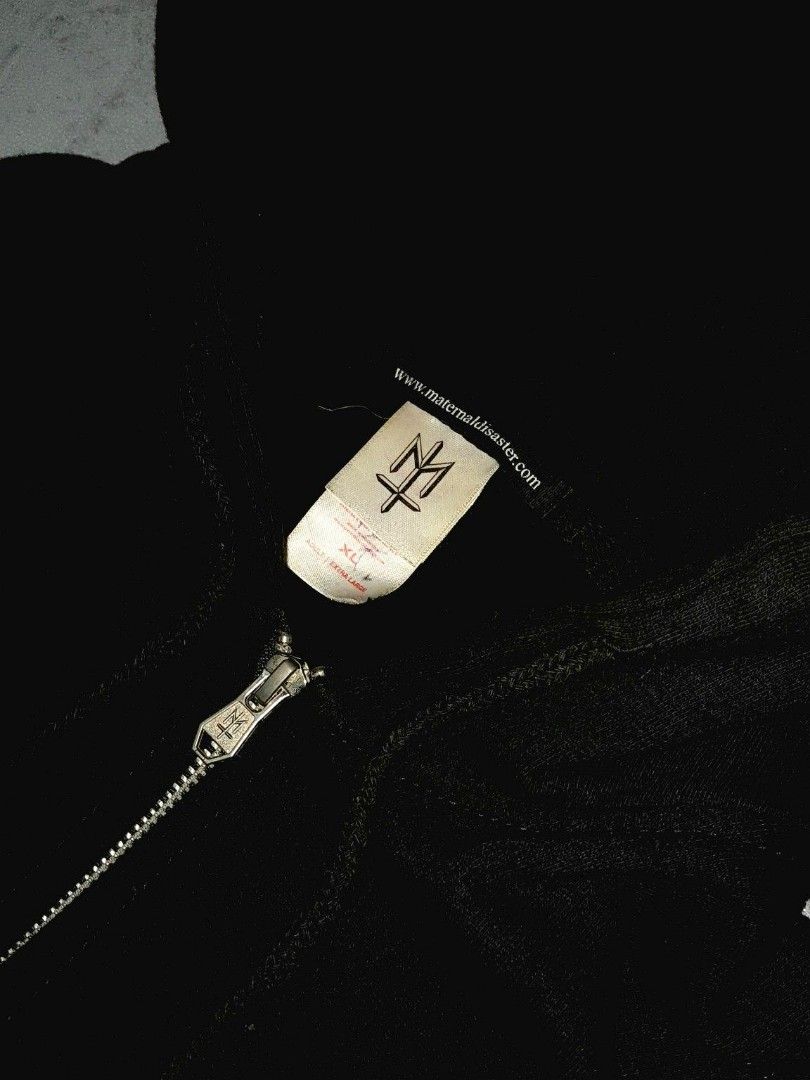 Zipper Hoodie Maternal Disaster Incarnate Hate XL