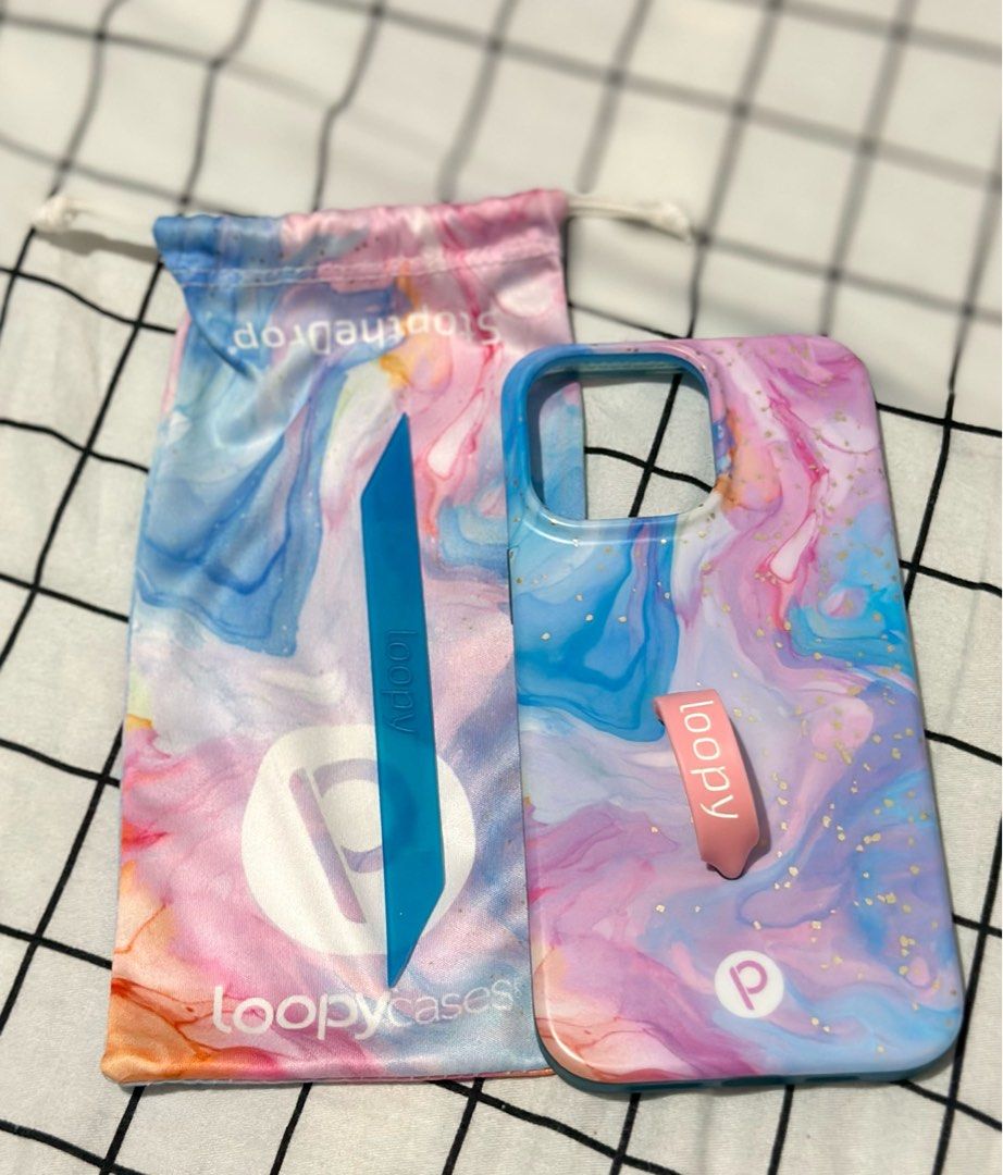 14PM Loopy case (Category: Cases & Sleeves) located in Cavite. Submitted by msy.corner_ (Listing ID 1363322593, Image 1). Description: 14PM Loopy case 8/10 condition (slightly discolored hence selling low) Bought for 3k+ W/ free 1 loop RFS: Decluttering Slightly negotiable.