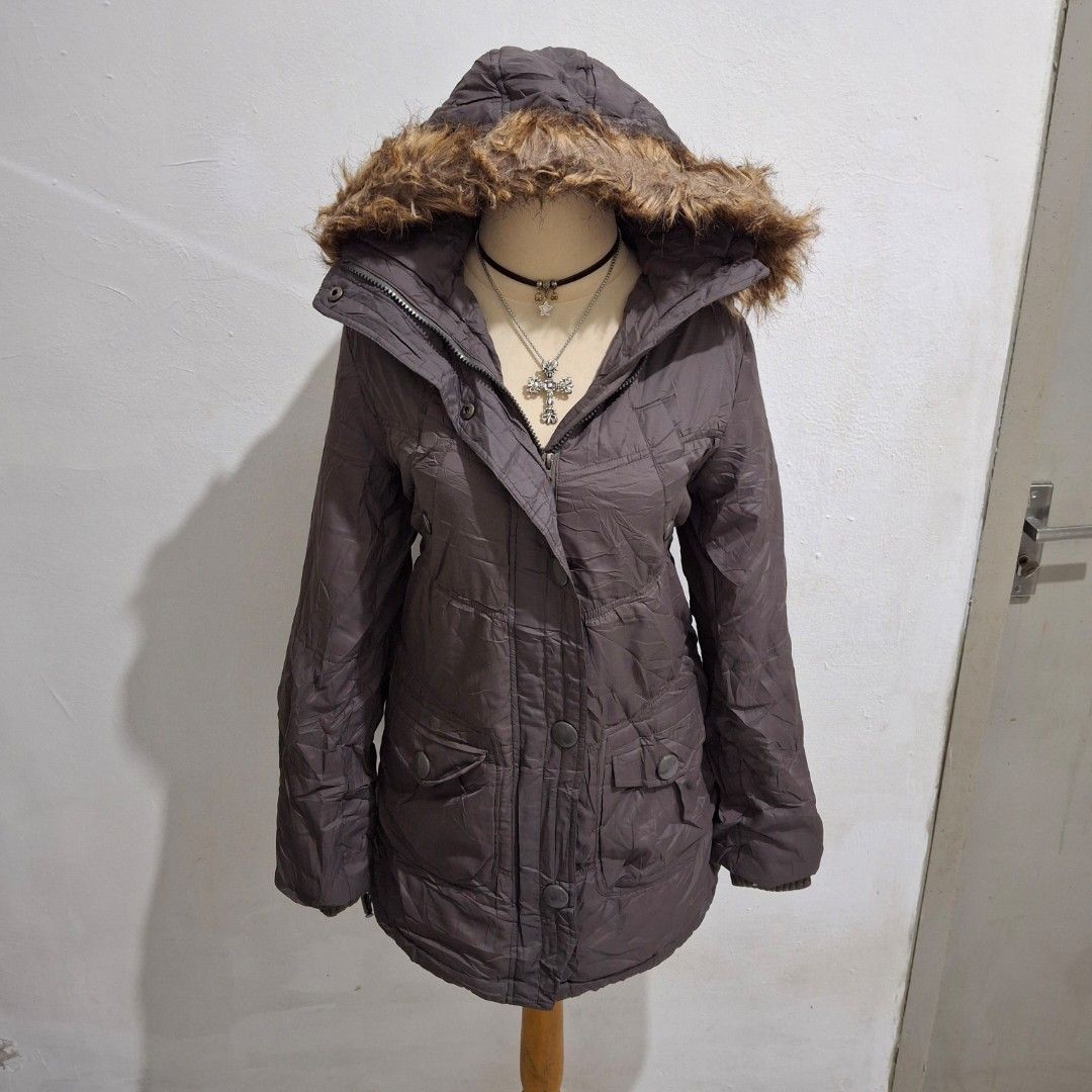 ジャケット・アウター 00s archive fur coat leopard grunge Y2K 00s archive leopard fur coat y2k grunge（海外通販サイト