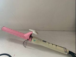 2 in 1 hair straightener and curler